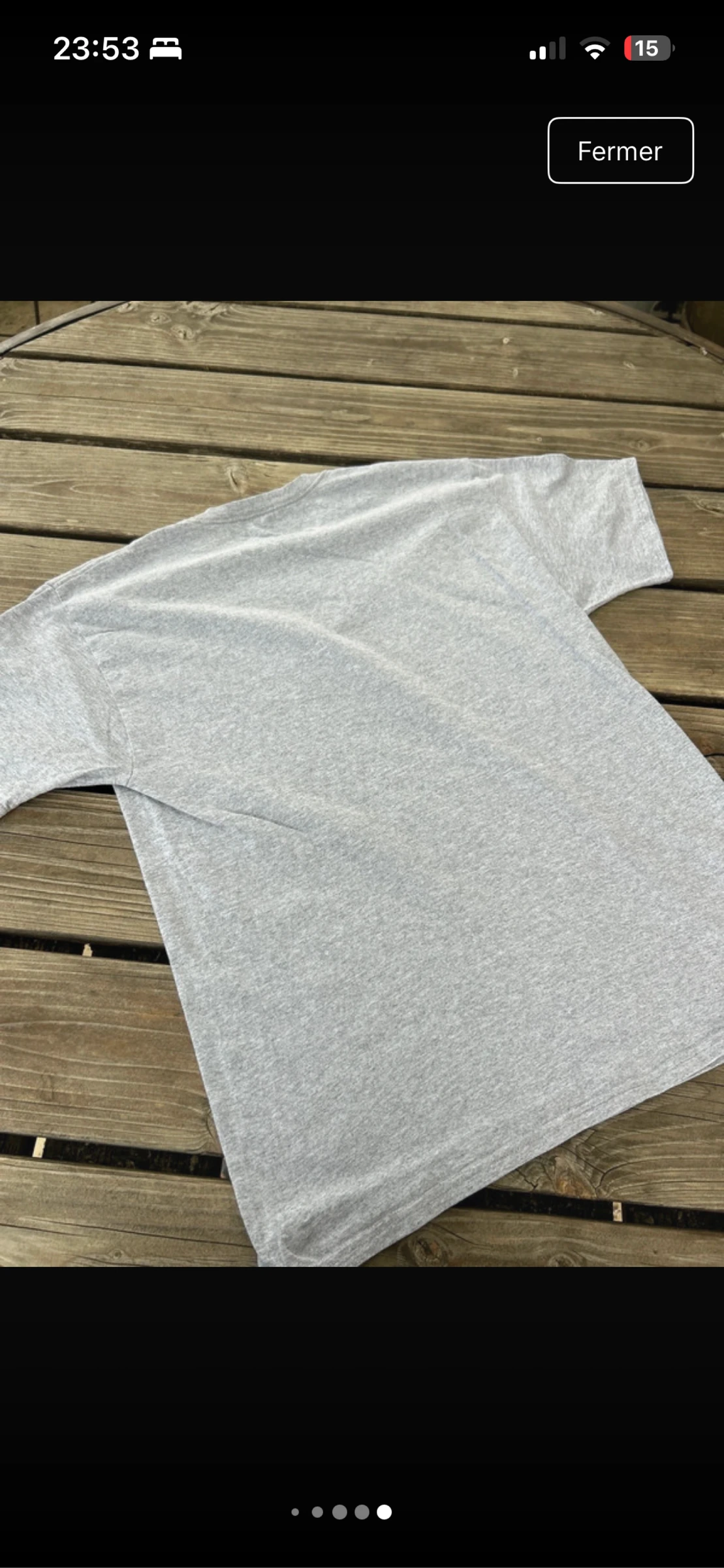 Camiseta USA Vintage 🇺🇸 Talla L Estilo College Americano Muy buen estado Oversize – photo 5